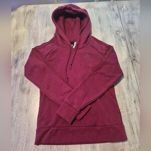 Adidas Maroon Pullover Hoodie